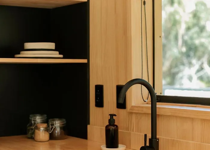 Hotel Earth Tones Tiny Homes &